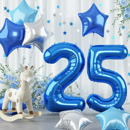 Vista 11 de Decoración de Globos Número 10 de 40 Pulgadas, Globos de Corazón Neutro de Papel de Aluminio Crema Retro Albaricoque Marrón con Globo de Helio