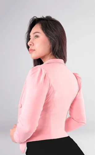 Vista 3 de Vinipiel - Chaqueta casual formal de moda para mujer