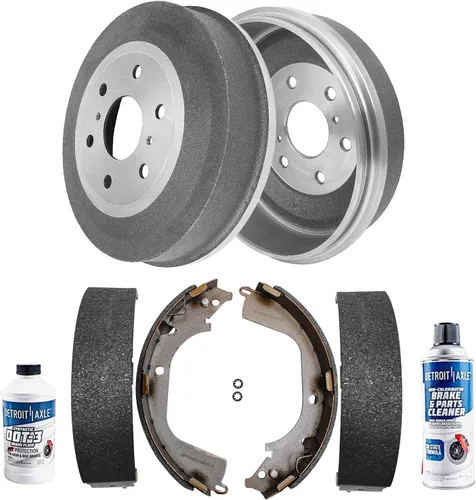 Vista 13 de Detroit Axle - Pinzas de freno traseras para el lado del pasajero + pastillas de freno de cerámica con herramientas de repuesto para Acura CL TL