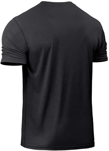 Vista 7 de simcotic Workout Shirts for Men Gym Dry Fit Moisture Wicking Shirts Running Athletic T-Shirt Short Sleeve