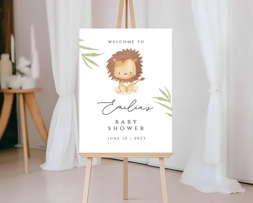 Vista 21 de Letrero de bienvenida personalizado para baby shower, cartel de bienvenida de baby shower, cartel de bienvenida para baby shower, baby shower