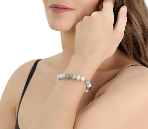 Vista 6 de Believe London - Pulsera de piedras preciosas para curación de chakras cristal de ansiedad piedra natural para hombres y mujeres alivio del estrés