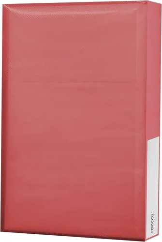 Vista 2 de Pioneer Photo Albums CF-3 - Álbum de fotos de 144 bolsillos con cubierta de polietileno, color rojo (CF-3/R)