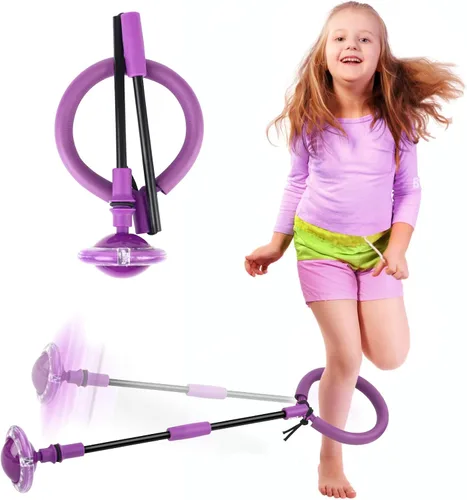 Vista 7 de Bola Saltarina, Bola de Rueda Flash Colorida Portátil y Plegable, Juguetes para Niñas y Niños, Juguetes Deportivos y de Ejercicio para Niños