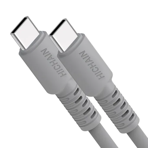 Vista 7 de Hichain Paquete de 2 cables de carga USB A a USB C amarillo de 4 pies, cable de carga rápida tipo C de 100 W, sincronización de datos, cable USB C