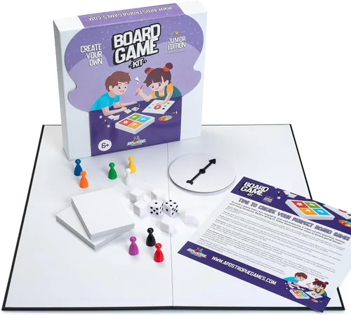 Vista 12 de Crea tu propio kit de juego de mesa, juego de bricolaje con tablero