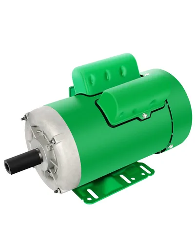 Vista 9 de Motor eléctrico, 1/2HP Motor de servicio agrícola, Motor monofásico 1750RPM 115/230V 56 Marco 5/8 "Diámetro del eje 60HZ 4Pole TEFC CW/CCW