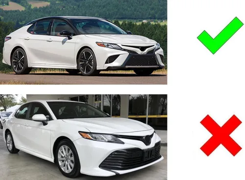 Vista 2 de iJDMTOY Kit de luz antiniebla LED estilo JDM especificaciones OEM ámbar amarillo 15W compatible con 2018-2020 Toyota Camry SE y XSE, incluye (2)