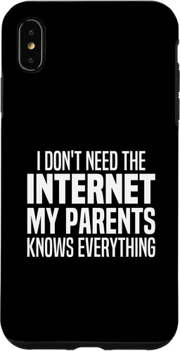 Vista 11 de I Don't Need The Internet My Parents Knows Everything Funny Case for iPhone 17