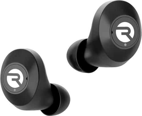 Vista 2 de Raycon - Auriculares inalámbricos Bluetooth para uso diario con micrófono, cancelación activa de ruido, sudor y resistente al agua, auriculares Negro