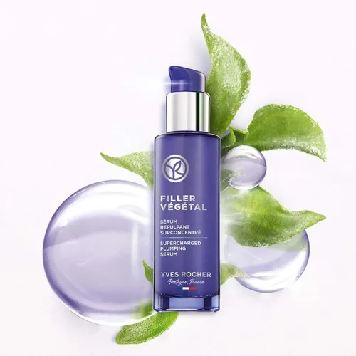 Vista 4 de Yves Rocher Relleno Vegetal Supercharged Suero Rellenador, 1.0 fl oz./1 fl.oz.