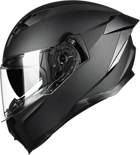 Vista 7 de Casco de motocicleta de cara completa con doble visera, moto de calle, carreras, DOT para adultos, hombres y mujeres, modelo MF569