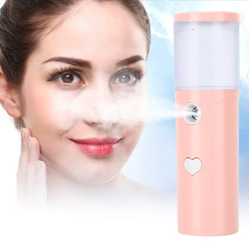 Vista 7 de Rociador de hidratación facial, 1.0 fl oz (1.0 fl oz) recargable por USB, práctico pulverizador de nano niebla, atomización facial portátil