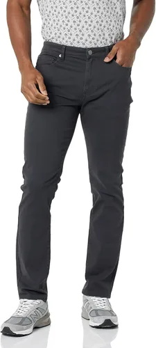 Vista 13 de Amazon Essentials - Pantalones ajustados para hombre, diseño de sarga elástica con 5 bolsillos