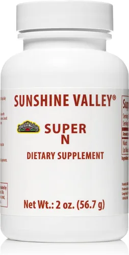 Vista 6 de Sunshine Valley Super N Niacinamida en polvo (1 onza) – Suplemento dietético de niacina vitamina B3 para energía, digestión, piel antienvejecimiento