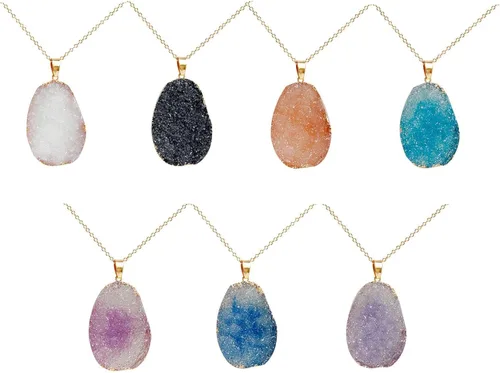 Vista 2 de iLH - Dije de diamantes de imitación para mujer, con letras, de compromiso, joya para regalar de ZYooh, talla única