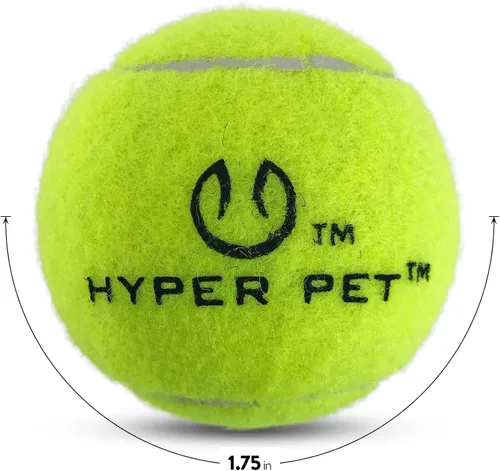 Vista 2 de Hyper Pet MINI Pelotas de tenis para perros, pelota segura para perros para ejercicio y entrenamiento, juguetes interactivos funcionan con Hyper Pet