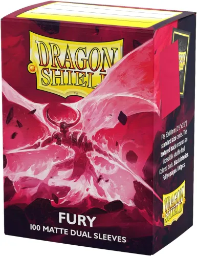 Vista 16 de Dragon Shield Fundas para tarjetas de tamaño estándar doble mate 100 unidades - Fundas TCG suaves y resistentes - Compatible con Pokemon, One