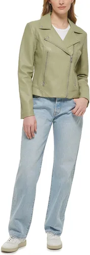 Vista 3 de Levi's Women's Vegan Leather 538 Moto Jacket (Regular & Plus Size)