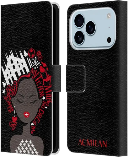 Vista 73 de Head Case Designs Officially Licensed AC Milan Dream Big Children Leather Wallet Case Compatible with Apple iPhone 11