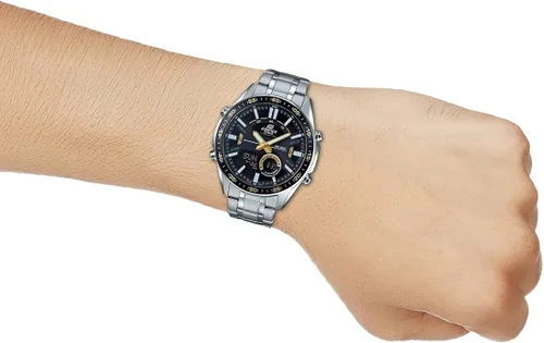 Vista 5 de Casio Edifice EFV-C100D-1BVDF Reloj analógico de cuarzo plateado de acero inoxidable para hombre