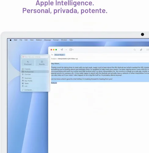 Vista 3 de Apple Computadora de escritorio todo en uno iMac 2024 con chip M4 con CPU de 8 núcleos, GPU de 8 núcleos: diseñada para Apple Intelligence, memoria