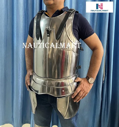 Vista 9 de NauticalMart Traje gótico de armadura, armadura de caballero medieval