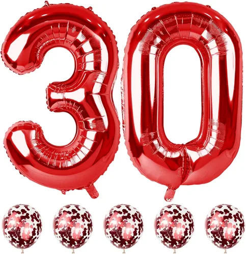 Vista 9 de Globos negros del número 10 para decoraciones de cumpleaños número 10, globos de helio de mylar de lámina de 40 pulgadas negros del número 1 & 0