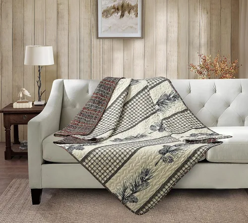 Vista 8 de Virah Bella - Manta acolchada de 50 x 60 pulgadas - Edredón ligero para acento, decoración o ropa de cama - Manta con temática cardenal Cardinals