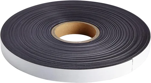 Vista 9 de Bright Creations Rollo de cinta magnética, 1 pulgada x 100 pies, rollo de tira magnética fuerte con adhesivo adhesivo para nevera y pizarra blanca