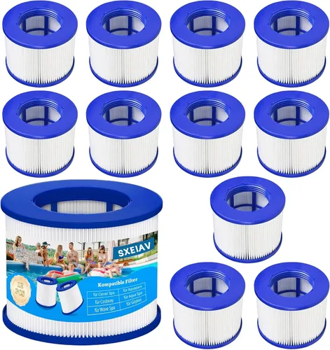 Vista 9 de Cartuchos de filtro roscados de repuesto para bañera de hidromasaje, filtros de spa de bañera de hidromasaje atornillados para todos los tinas