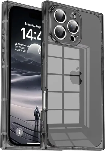 Vista 46 de Funda Tzomsze Compatible con iPhone Air Clear Funda, Protección de Cámara, Esquinas Reforzadas TPU Delgada Resistente a Golpes Funda Protectora