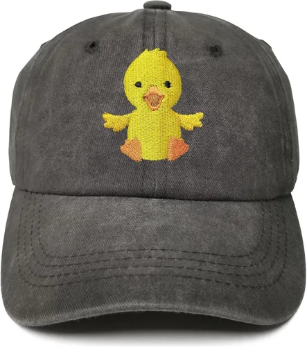 Vista 19 de Gorras de béisbol bordadas con animales para niño y niña
