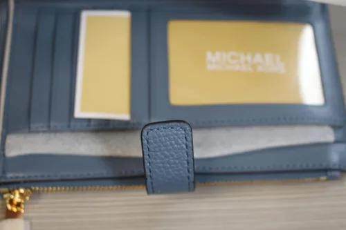 Vista 3 de MICHAEL Michael Kors - Pulsera con doble cremallera (DENIM), Azul (Denim)
