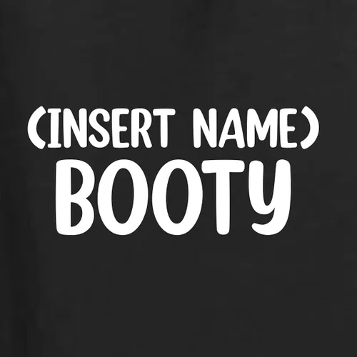 Vista 2 de Custom Insert Name's Booty Pantalones cortos deportivos personalizados de algodón para mujer