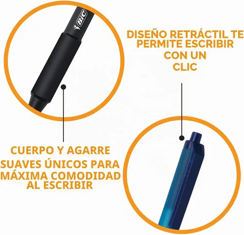 Vista 7 de BIC Soft Feel 36 - Bolígrafo negro