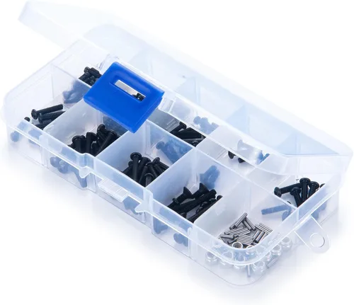 Vista 5 de Kit de tornillos RC Juego de herramientas de reparación RC para hardware para 1/18 TRX4M RC Crawler Car