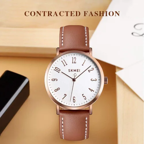 Vista 3 de SKMEI Reloj impermeable para mujer reloj de pulsera para mujer vestido casual de cuarzo analógico para mujer