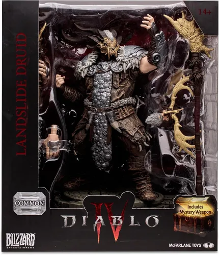 Vista 11 de McFarlane Toys - Diablo IV Landslide Druida (Común) Figura Posada Escala 1:12