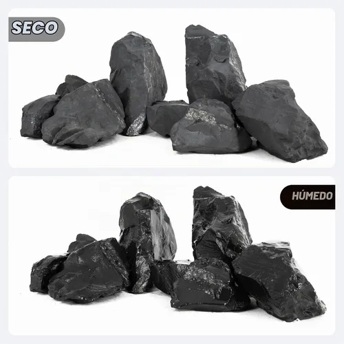 Vista 4 de Aquarium Rock - Piedras de pecera de 10 libras para acuario Aquascape, 3-7