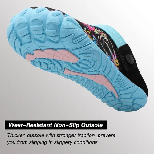 Vista 5 de Besroad Sandalias de senderismo al aire libre, zapatos deportivos de agua, zapatillas de moda, pantuflas clásicas para mujeres y hombres