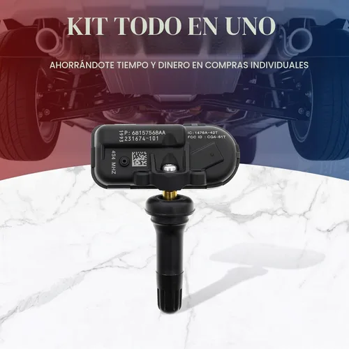 Vista 8 de AUTOKAY Sensor de presión de neumáticos (TPMS) 434MHz 68239720AA 68157568AA para Dodge Ram 1500 2500 3500 68249197AA 2014-2017