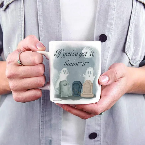 Vista 74 de Trend Setters Friends the Television Show – 25 años – Mercancía oficial – Taza de café o té de cerámica blanca de 11 onzas – perfecta para regalar