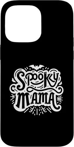 Vista 21 de Spooky Mama Halloween Mom Season Bat Mommy Parent Case for iPhone 16
