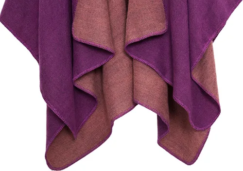 Vista 46 de Chales cálidos para mujer, cárdigan con frente abierto, estilo vintage, poncho
