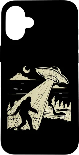 Vista 23 de UFO Bigfoot Sasquatch Lochness Monster Funny Believe - Funda de regalo para iPhone 17