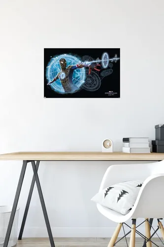 Vista 4 de Trends International Marvel Spider-Man: No Way Home - Póster mágico de pared, 14.725 x 22.375 pulgadas, versión premium sin marco