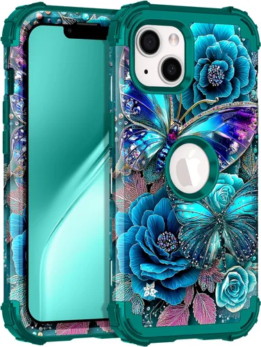 Vista 21 de Rancase Funda para iPhone 11, tres capas de alta resistencia a prueba de golpes, protección de plástico duro + funda protectora de goma de silicona