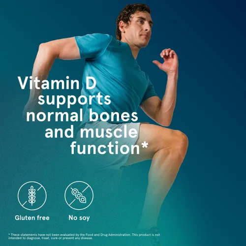 Vista 5 de Puori Cápsulas blandas de vitamina D3, 2500 UI (62.5 mcg) – Suplementos de vitamina D3 de rápida absorción para apoyo del sistema inmunológico