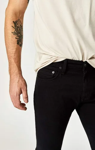 Vista 2 de Mavi Jake - Pantalones de mezclilla ajustados de tiro regular para hombre